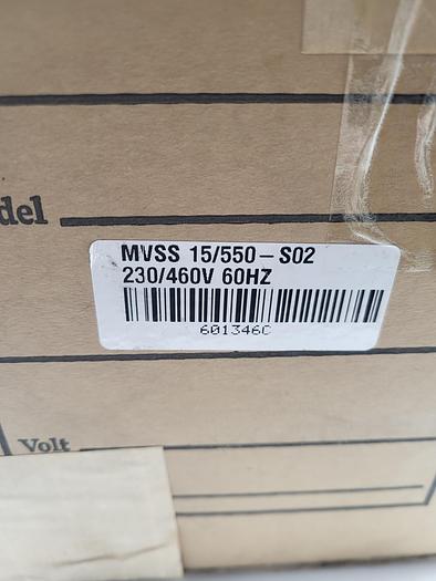Used MVSS 15/550-S02 230/460V 60HZ