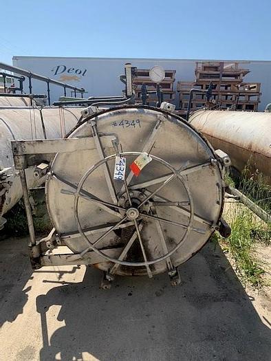 Used Reid Double Door Horizontal Retort 54" Dia. x 28' Long