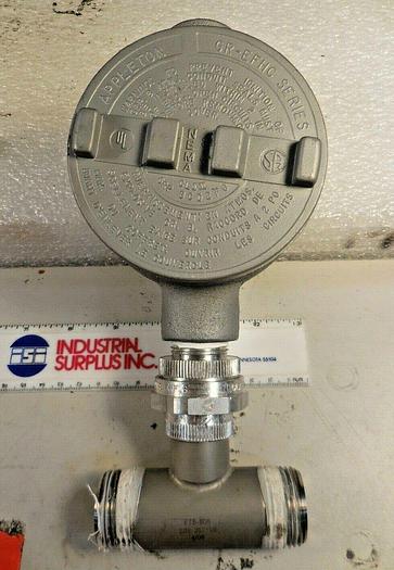 Used Omega FLSC-62A, FT-37913 Direct Mount Signal Conditioner/ Gas Turbine Flow Meter