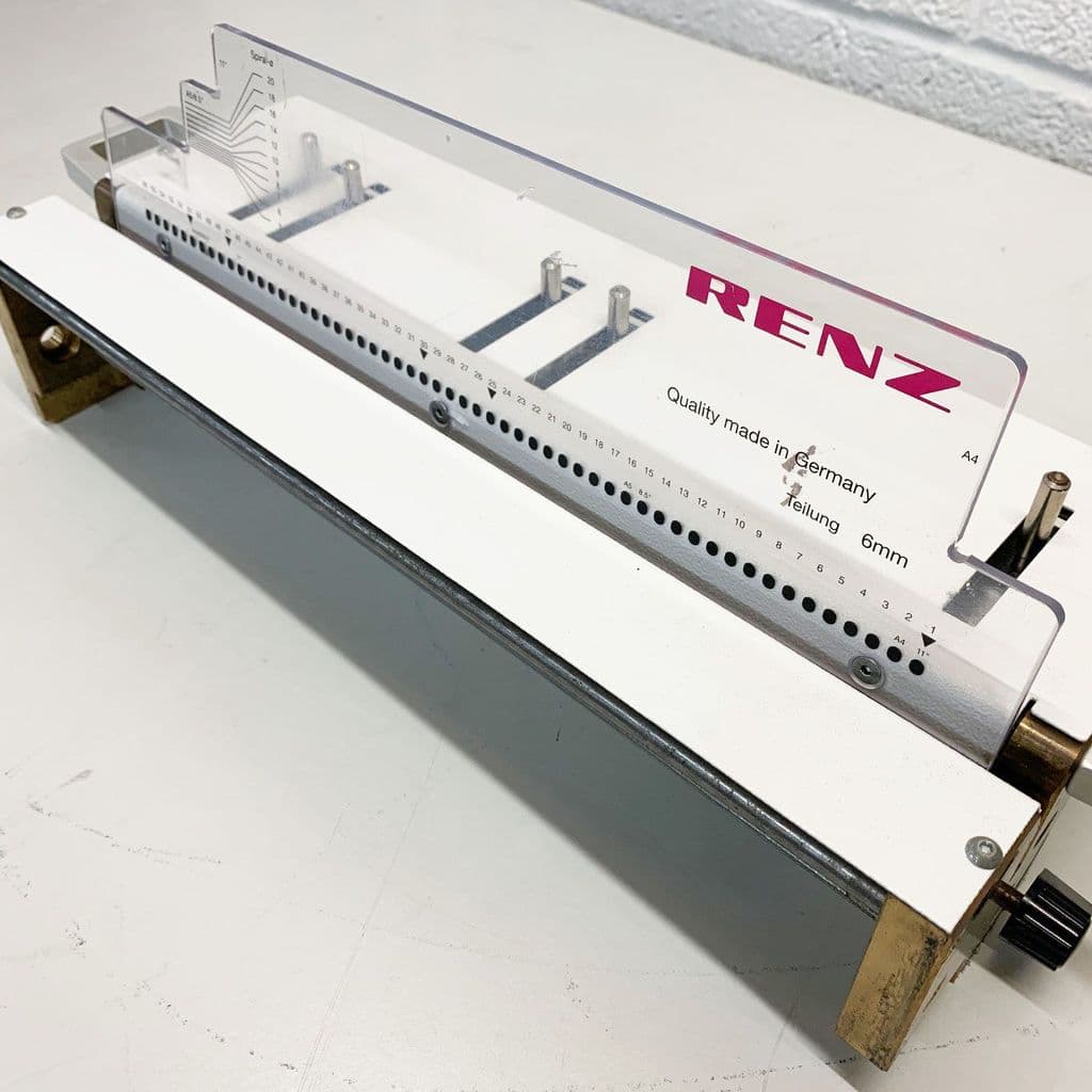 Used Pre-used Renz DTP340M/A 6mm Coil Spiral Punch Tool Die