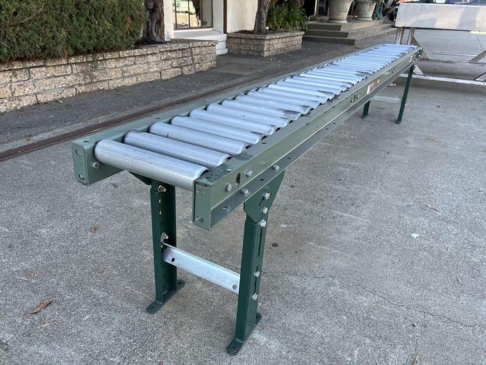 Used Conveyor, Roller, 13" x 10' long, 1500-Pound Capacity, Hytrol #S744849