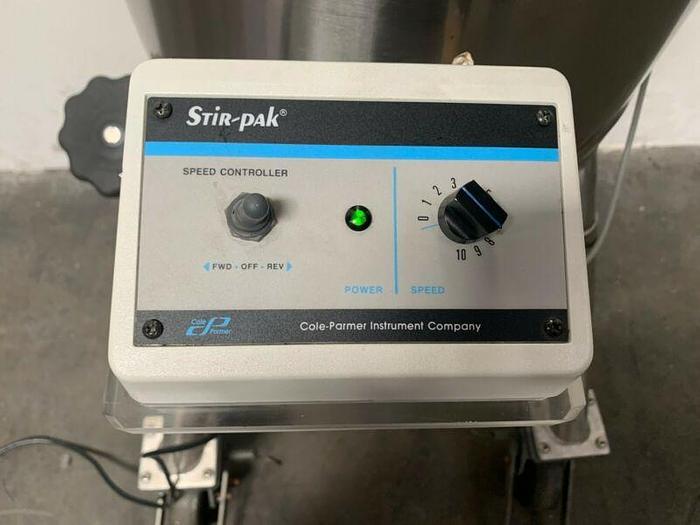 Used Paul Mueller 100 Liter Stainless Steel Bioreactor w/ Mixer