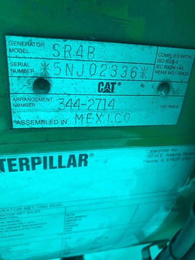 Caterpillar generators Marine Tier II with class certificates