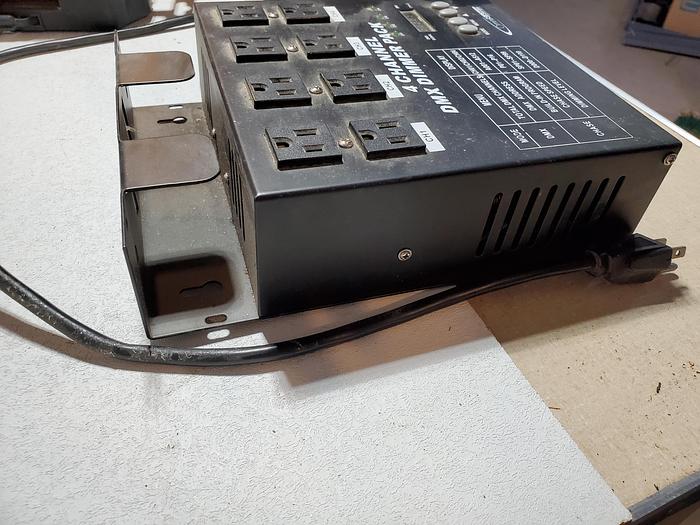 Used OmniSistem 4 Channel DMX Dimmer Pack *Tested* (J2)