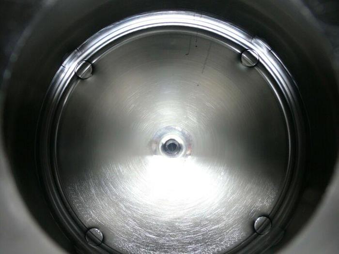 Used Precision 500 Liter 316L Stainless Steel Reactor / Pressure Vessel Rated 60 PSI