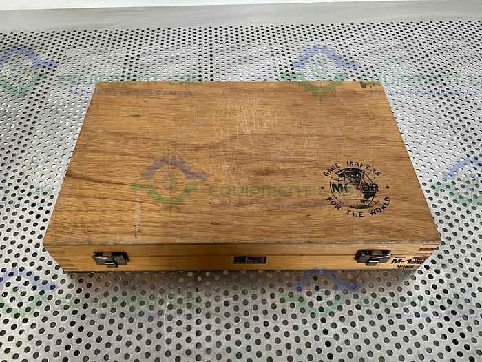 Used Meyer Gage Makers  Model M - 1 Plus Gauge Set .061 - .250