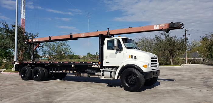 Used 2005 Sterling Acterra Flatbed Roofing Conveyor Truck 41' Cleasby Acterra