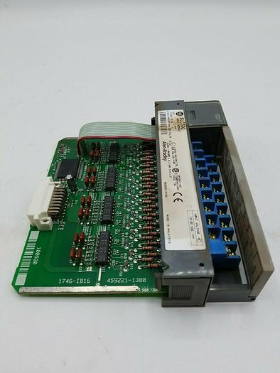 Used Allen-Bradley SLC 500 DC Sink Input Module 1746-IB16 Ser C