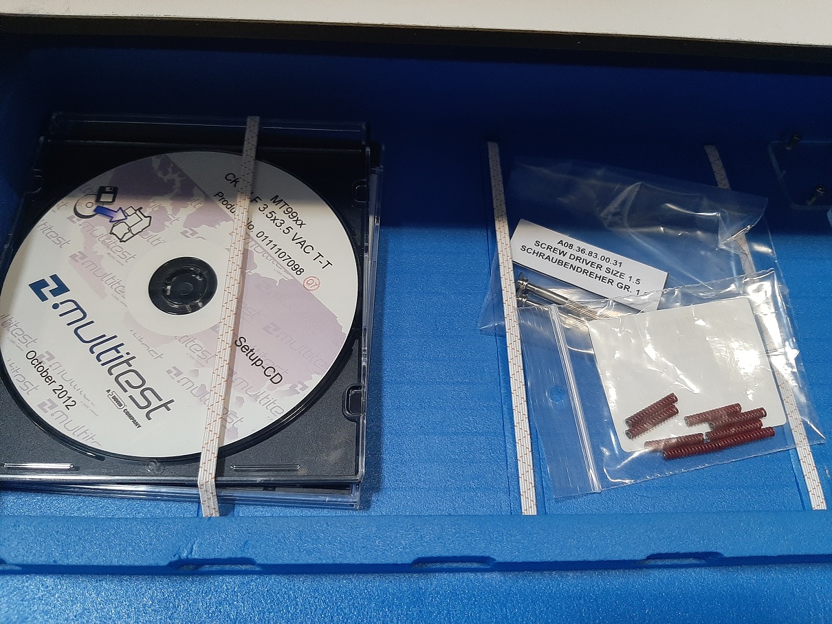 Used Multitest MT9928 QFN 3.5 x 3.5 Handler Kit