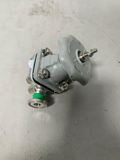 Used ITT Dia-Flo Diaphragm Valve w/ 1/2" Sanitary Fittings