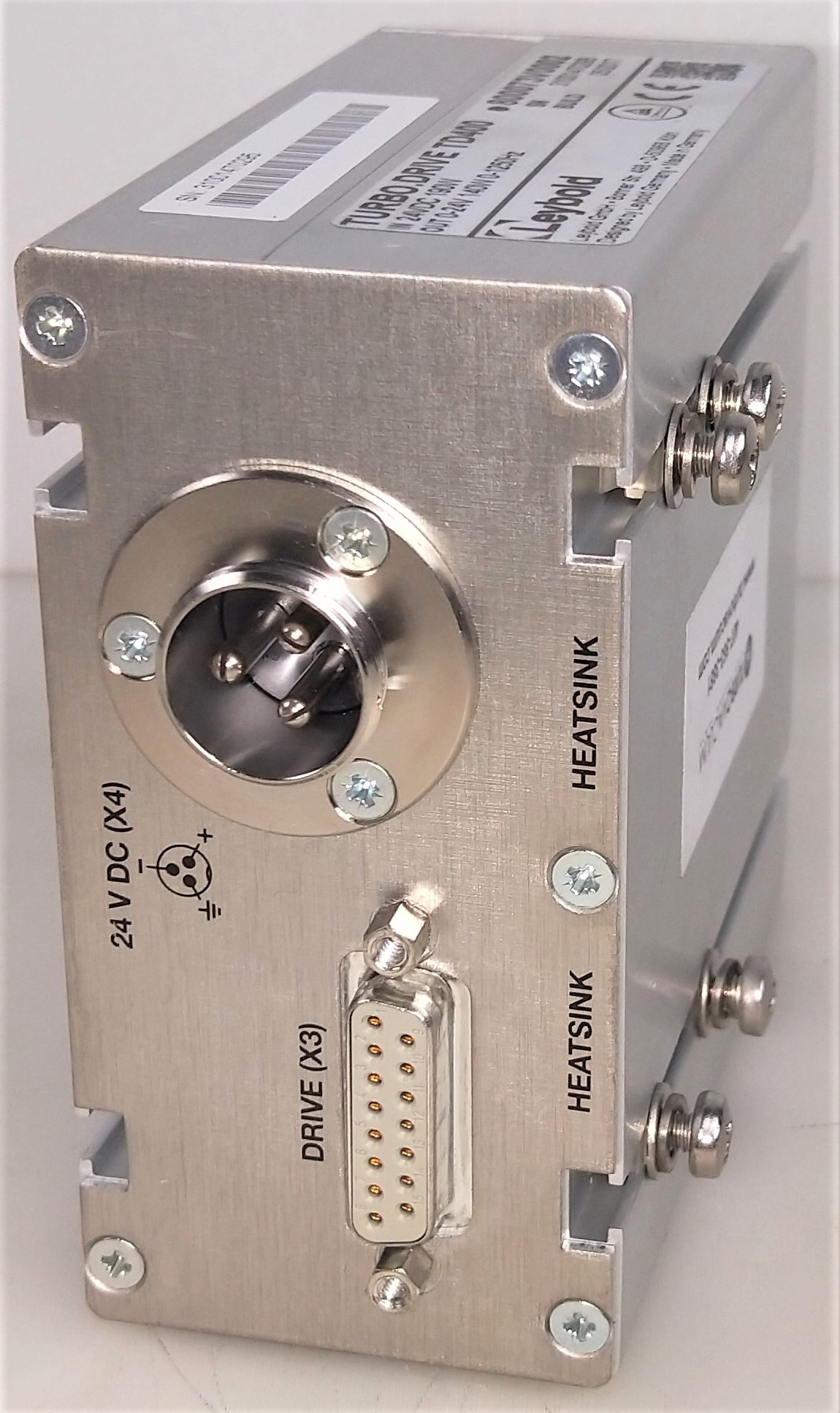 Used Leybold TW250S Turbomolecular Drag Pump with TD400 Converter