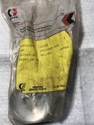Used 164738 -  CAP CYLINDER AIR - Graco Original Part(E3)