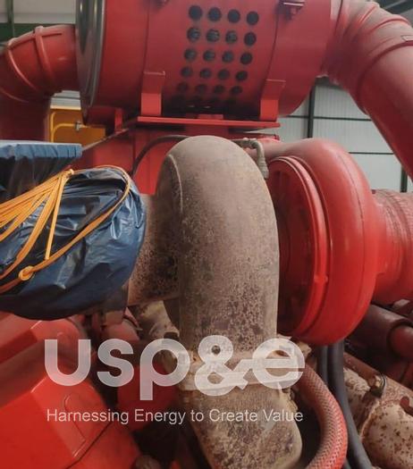 Used 0.80 MW 1985 Used Cummins KTA-50-G1 Diesel Generator Sets