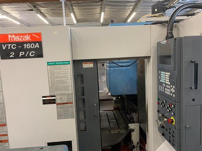 Used 2002 Mazak VTC-160A 2 PC