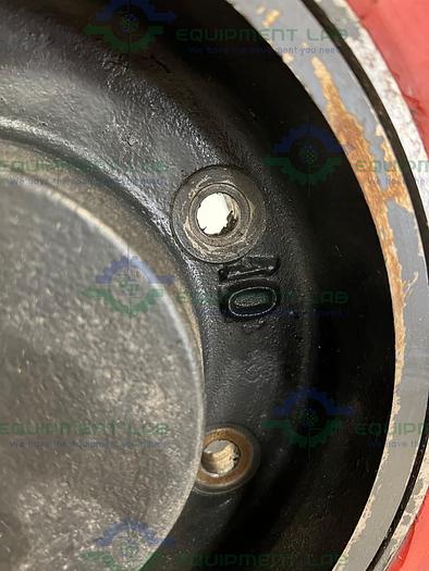 Used Lot of 2 - Raymond  10" x 5" Polyurethane Forklift Tires 6T2