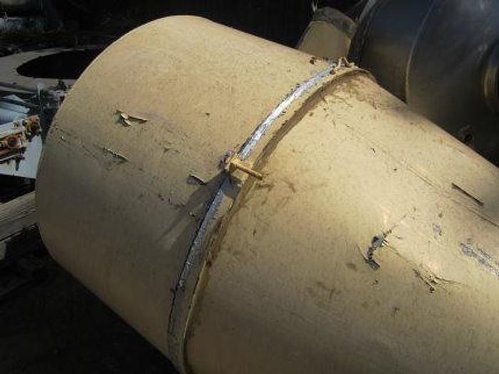 Used Separator, Cyclone, 48" X 10'4", C/st, Air, 76" Cone, #S737334
