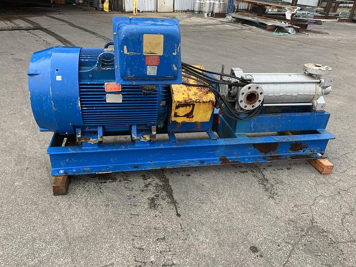 Used CARVER PUMP TYPE RS9B 3 X2X6 PUMP  125HP