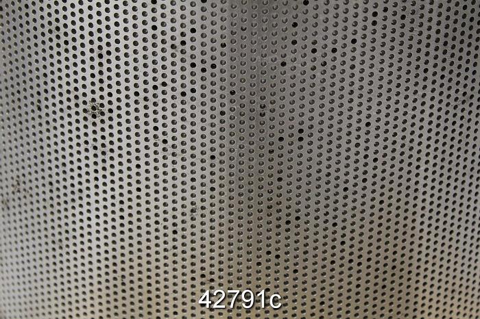 Used Bird 200 Barrier Pressure Screen Basket, .062" Holes #42791