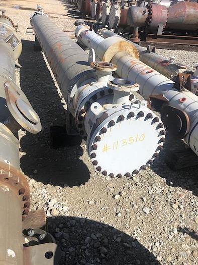 Used Used Melter approximately 857 square foot 316L stainless steel Shell and Tube Heat Exchanger