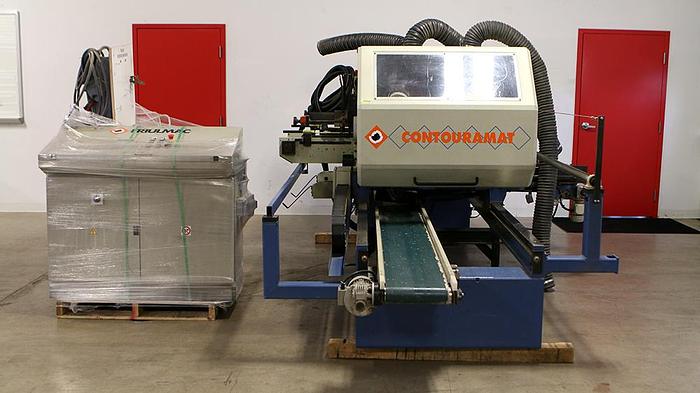 Used 2004 Friulmac CONTOURAMAT Double End Tenoner