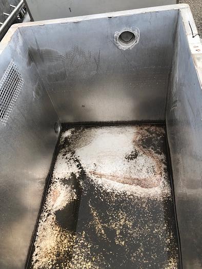 Used 250 Gallon Rectangular Stainless Steel Tank,