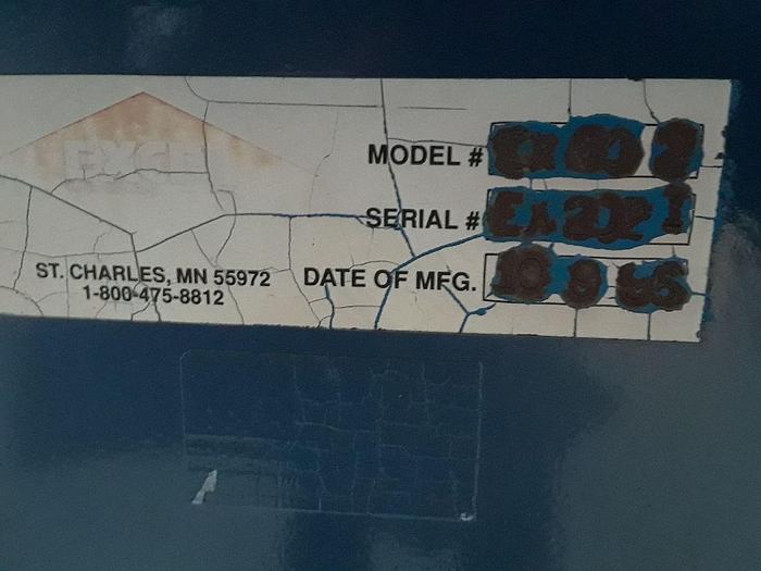 Used EXCEL EX60-2 HORIZONTAL BALER 20 HP RECONDITIONED 2016