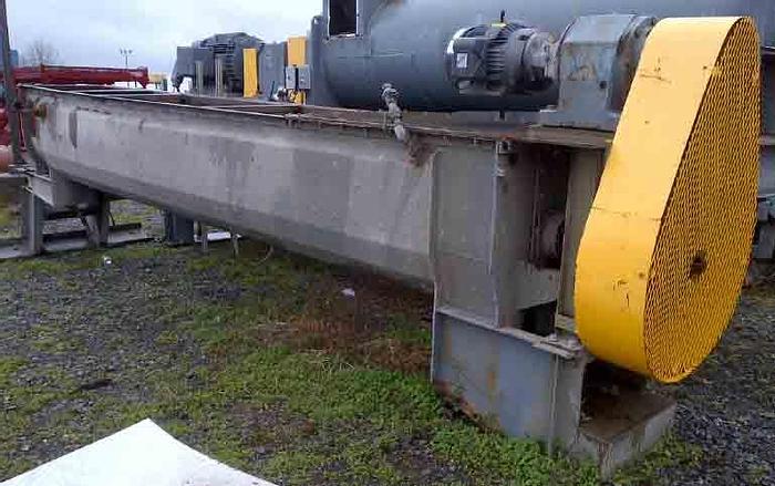 Used 24" x 16' SINGLE SCREW HOLOFLITE PROCESSOR - C/S - HOT OIL