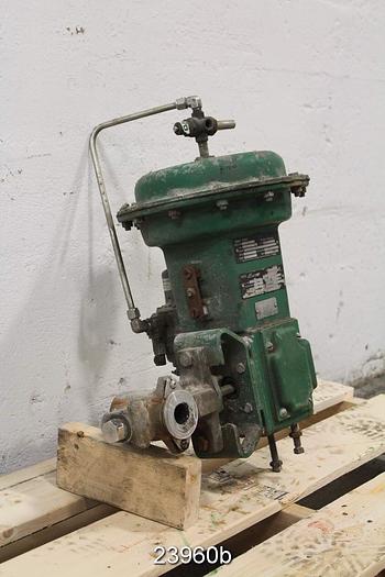 Used Fisher 1" V200 Control Valve, Stainless Steel Body #23960