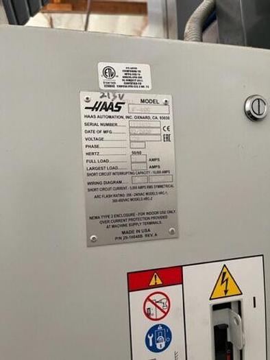 Used 2020 HAAS VF-4SS CNC Vertical Machining Center *** Low Hours ***