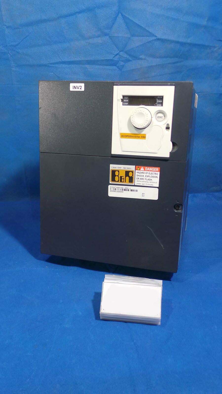 Used / B&R 8164T400750.000-1 Inverter, 8164T400750.000-1 / ACOPO Sinverter X64 /