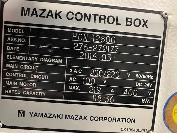 Usato Centro Orizzontale MAZAK HCN 12800 Smooth