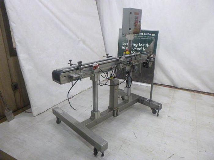 Used Accraply Labeling Conveyor, Md#ALS230