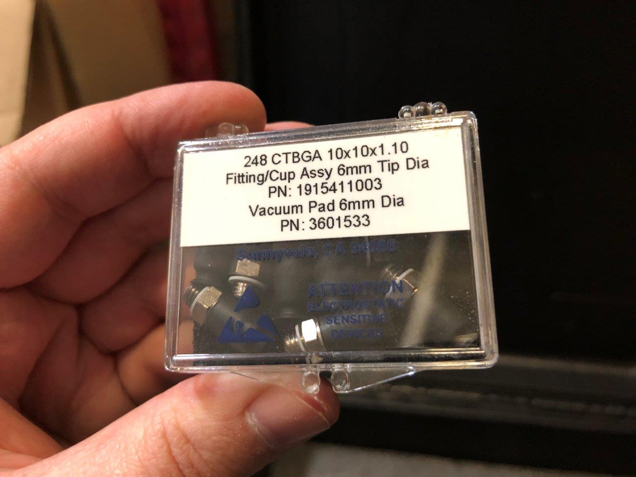 Used Delta Edge DE8000 Q-FPH - 248 CTBGA - 10x10x1.10 Test Handler Change Kit