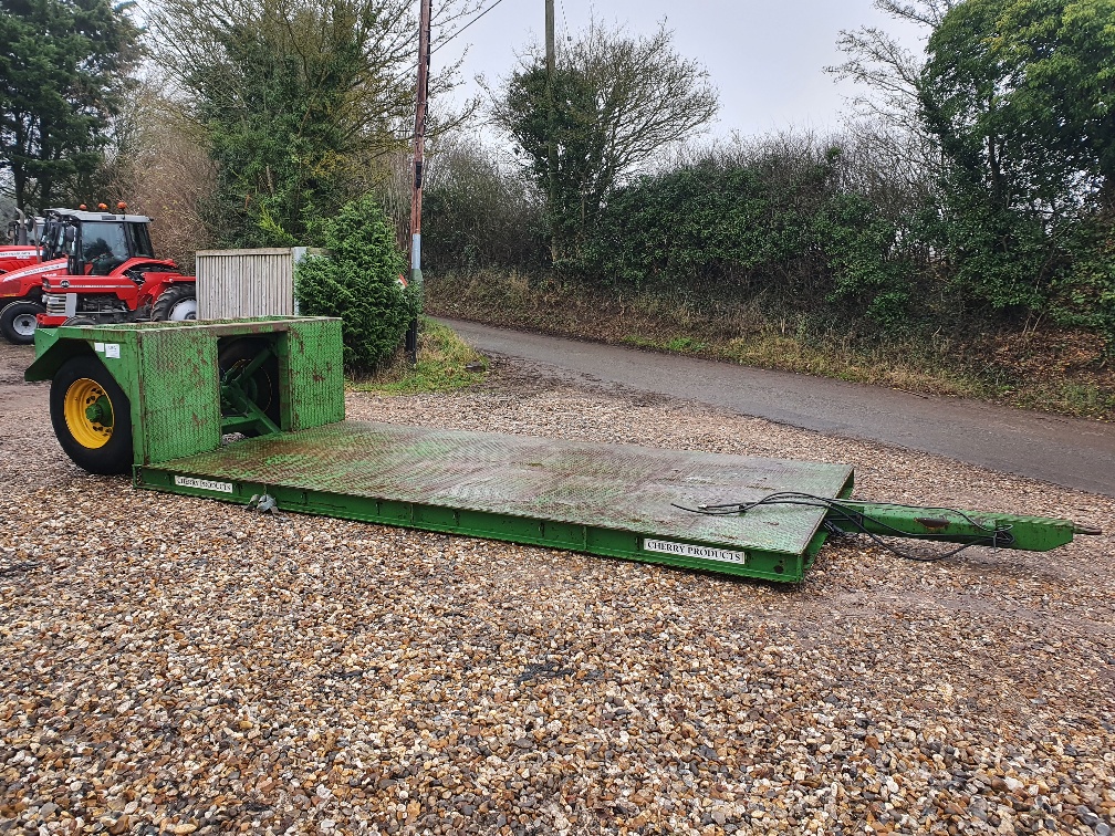 Used Cherry Products Low Loader Trailer