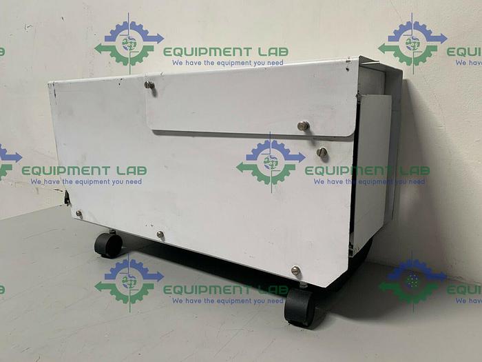 Used Edwards EXM30 Rotary Vane Vacuum Pump w/ Soundproof Enclosure 220/240V