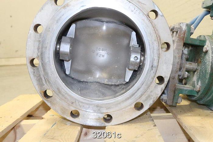 Used Fisher V150 10" V-Ball Control Valve #32061