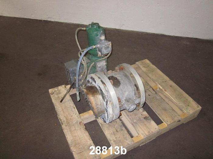 Used Fisher V150 8" Control V-ball Valve #28813