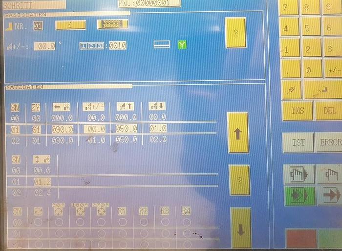 Gebraucht Motorische Schwenkbiegemaschine Fasti 212-32-5,0