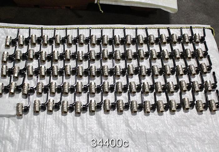 Unused (536) GMR 0.5" Threaded Ball Valves #34400