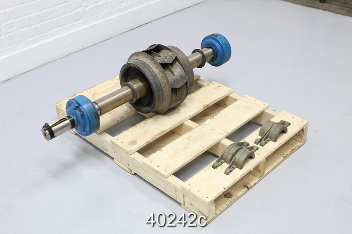 Used Peerless Model 10AE16 Pump Rotating Assembly, 8-Vane, 12" Diameter #40242