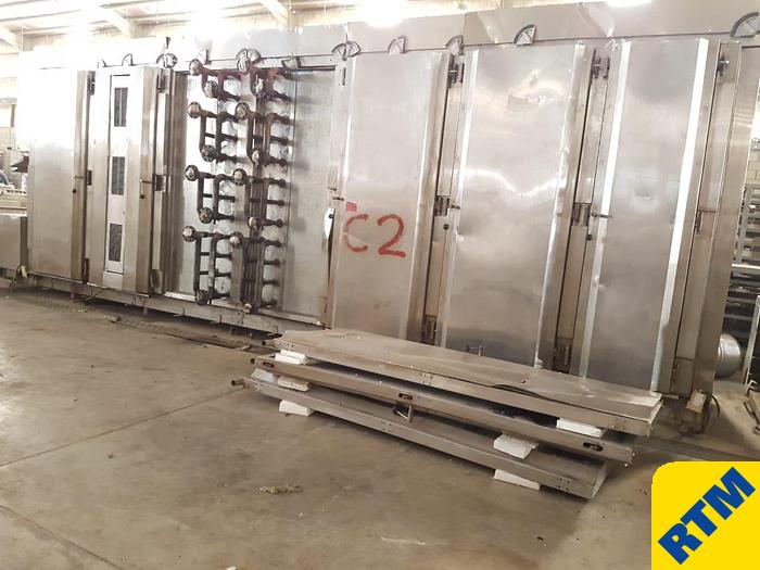 Used (2) x cup cake lines