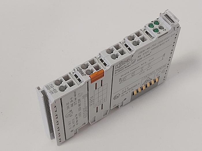 SPS Serielle Schnittstelle RS 232 C, 750-650/000-011, Wago neu