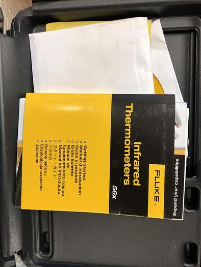 Used FLUKE 566 IR THERMOMETER