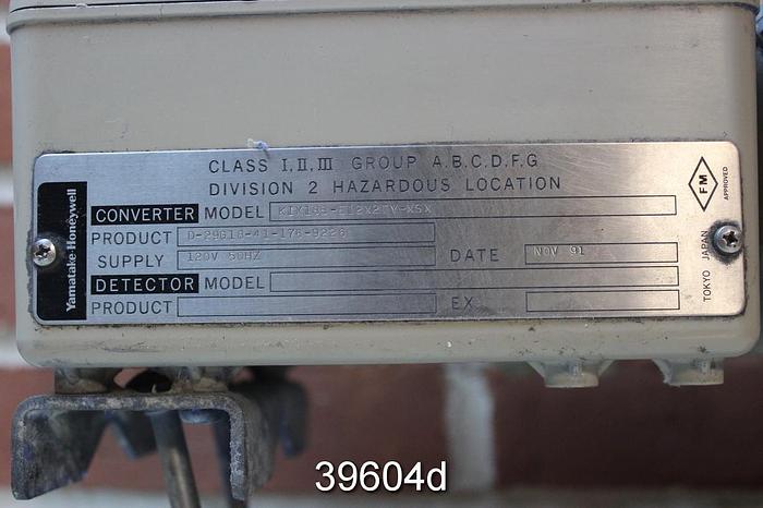 Used Yamatake-Honeywell YKIX18B-E12X2TY-XSX Magnetic Flow Transmitter #39604