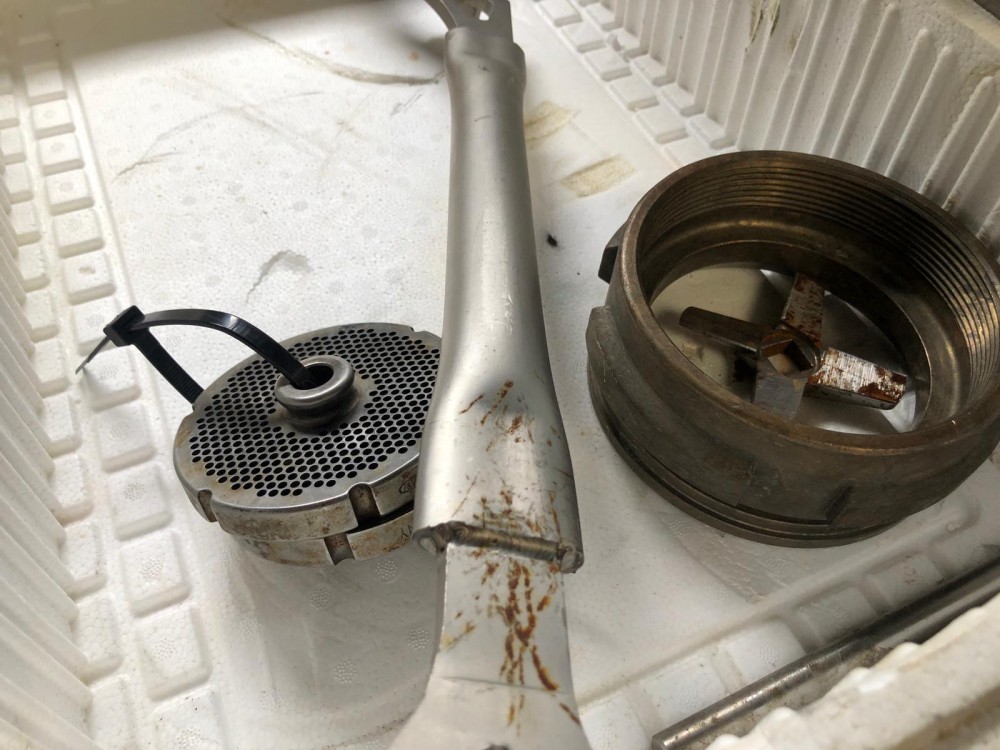 Used Kolbe meat portioning line