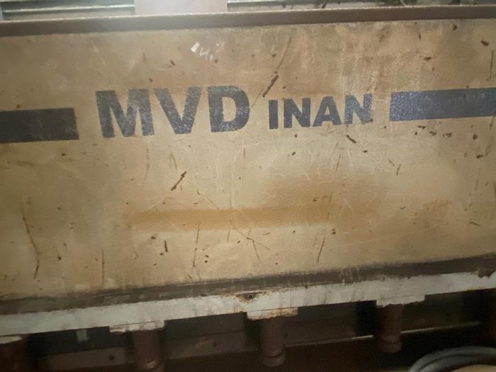 Used 1997 MVD Inan HGM 3006 3m x 6mm Hydraulic Guillotine
