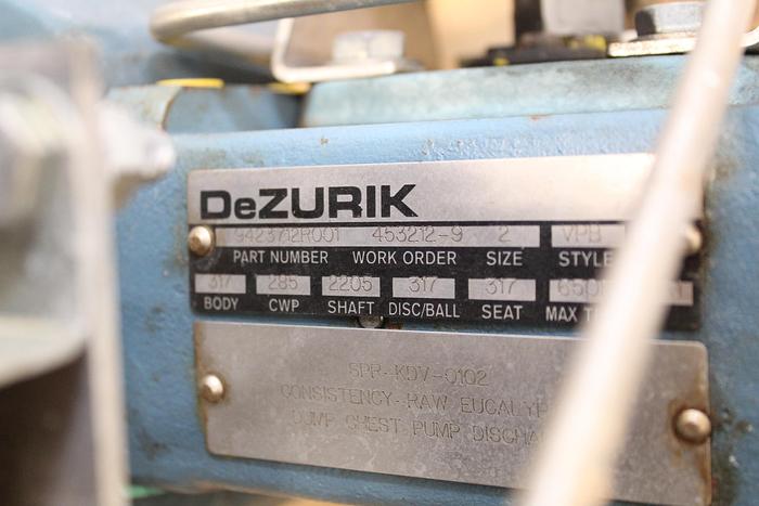 Used DeZurik 2" Veeball Valve #43989