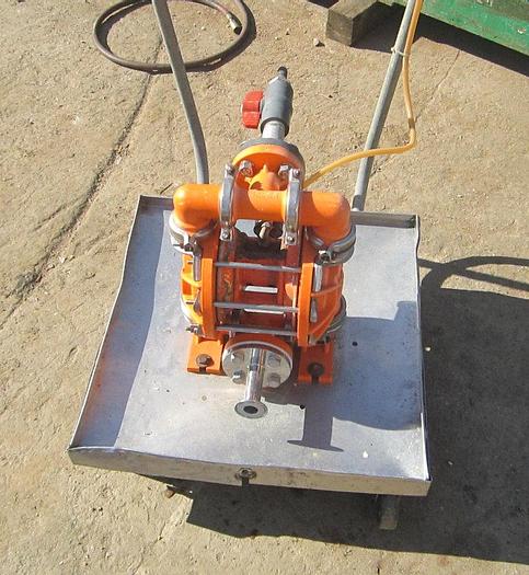 Used Pump, Diaphragm, 1", PPL, Wilden, Mdl M-2, 37 GPM (2) #S739639