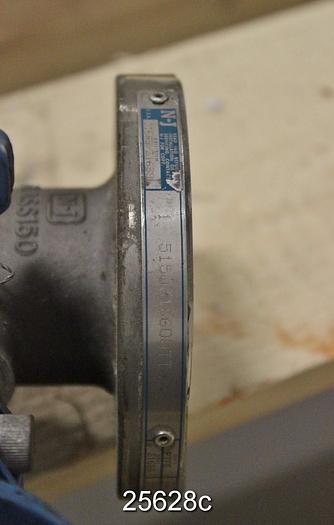 Used Neles Jamesbury 1" Air Operated Ball Valve #25628