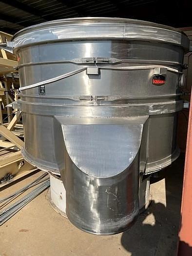 Used 72" KASON SIFTER - S/S - 2 DECK